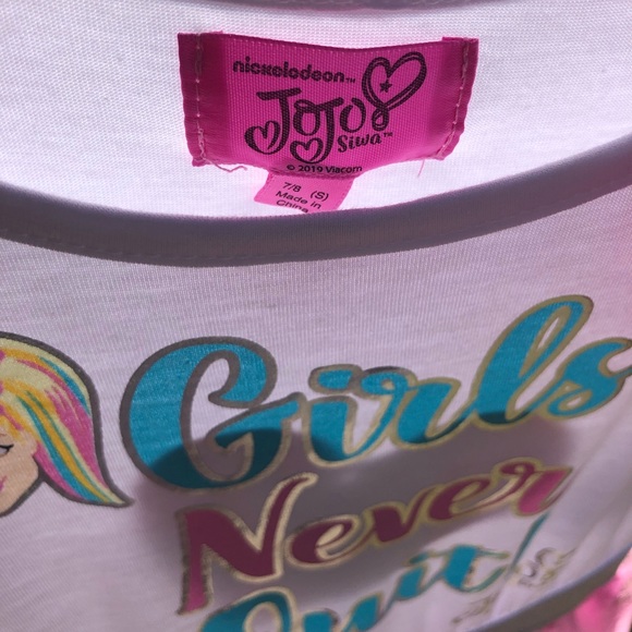 🗣LAST ONE Jojo siwa girls pink blue bow dress NWT - Picture 6 of 8